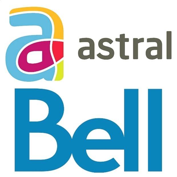 Bell Canada Logo - Astral Media and Bell Canada logos. (via logopedia)