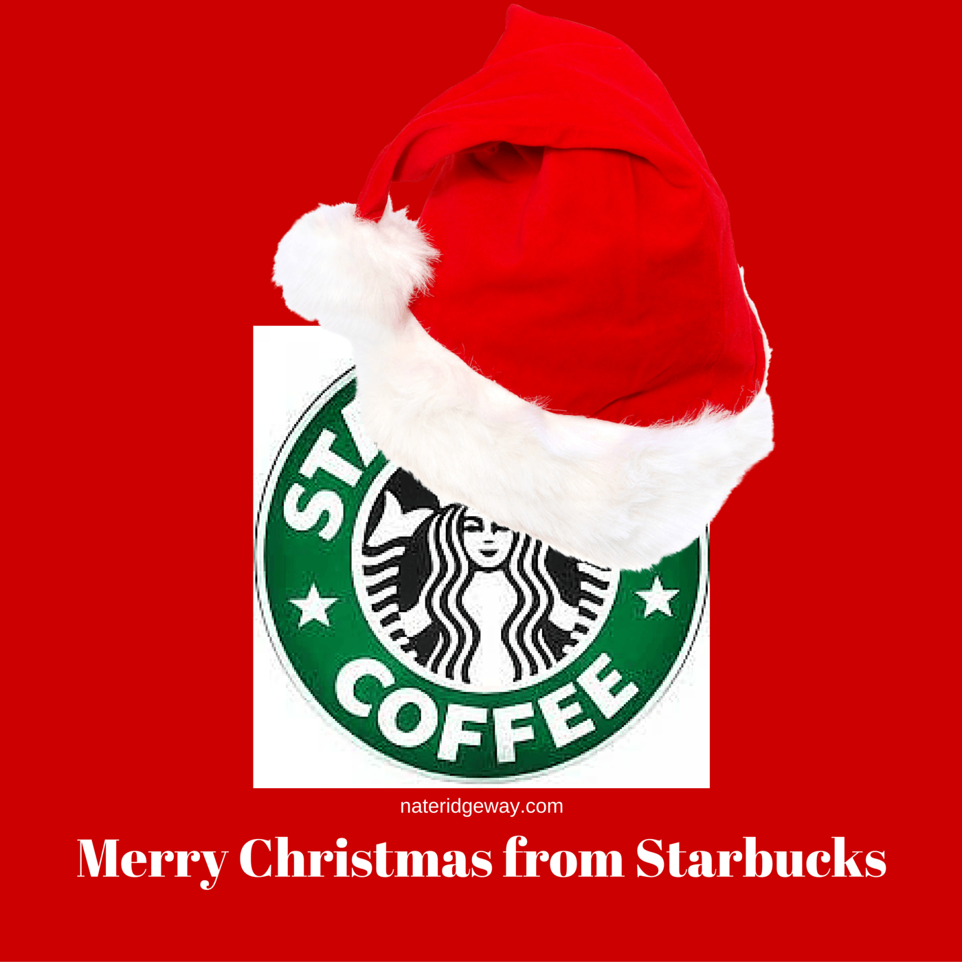 Starbucks Christmas Logo - Starbucks Says Merry Christmas