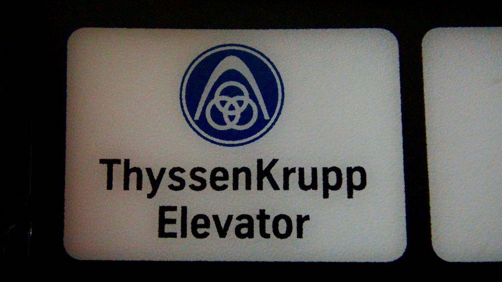 ThyssenKrupp Logo - ThyssenKrupp elevator logo | brass | DieselDucy | Flickr