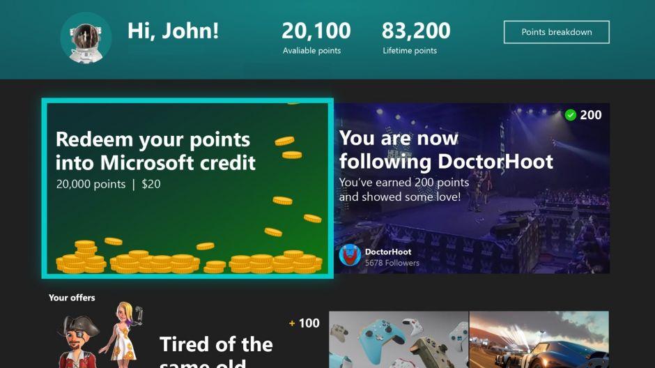 Microsoft Rewards Logo - Microsoft Rewards app is now available for everyone on Xbox One ...