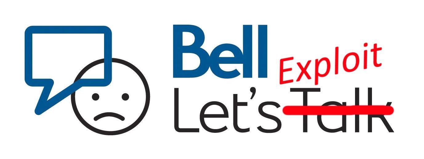 Bell Canada Logo - Fightback Canada - Let's Talk: The hypocrisy of Bell Canada and ...
