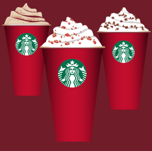 Starbucks Christmas Logo - Right View from the Left Coast: The Starbucks Christmas Cup Kerfuffle