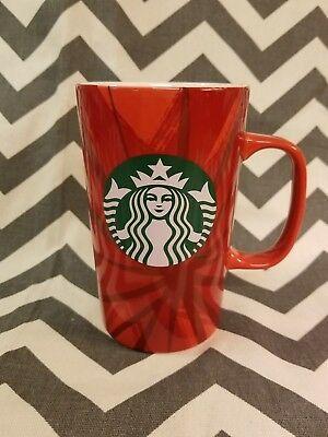 Starbucks Christmas Logo - 2014 STARBUCKS 16OZ Christmas Blend Red Mug with Mermaid Logo ...