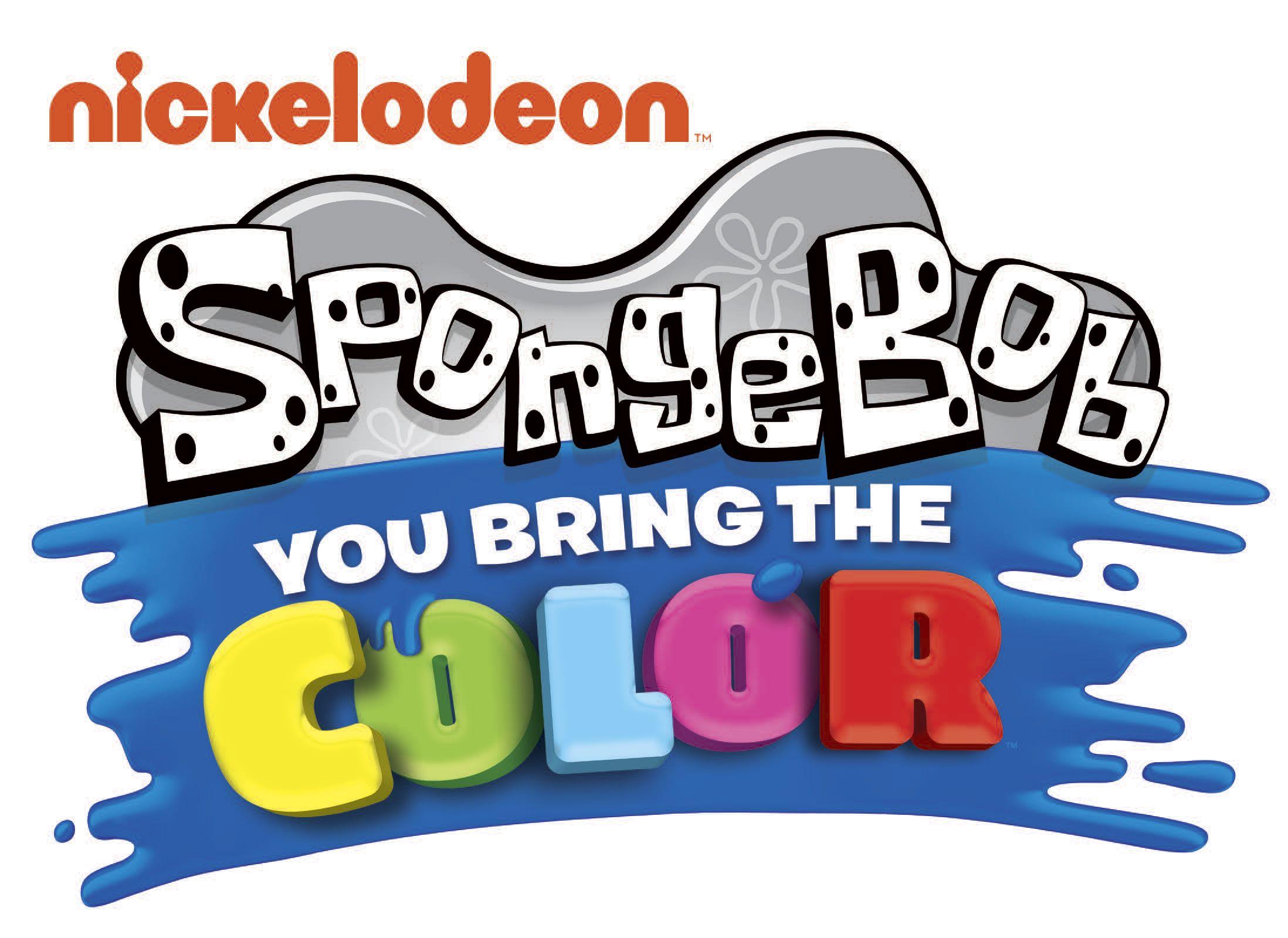 Spongebob SquarePants Logo - Nickelodeon Announces SpongeBob SquarePants: You Bring The Color ...