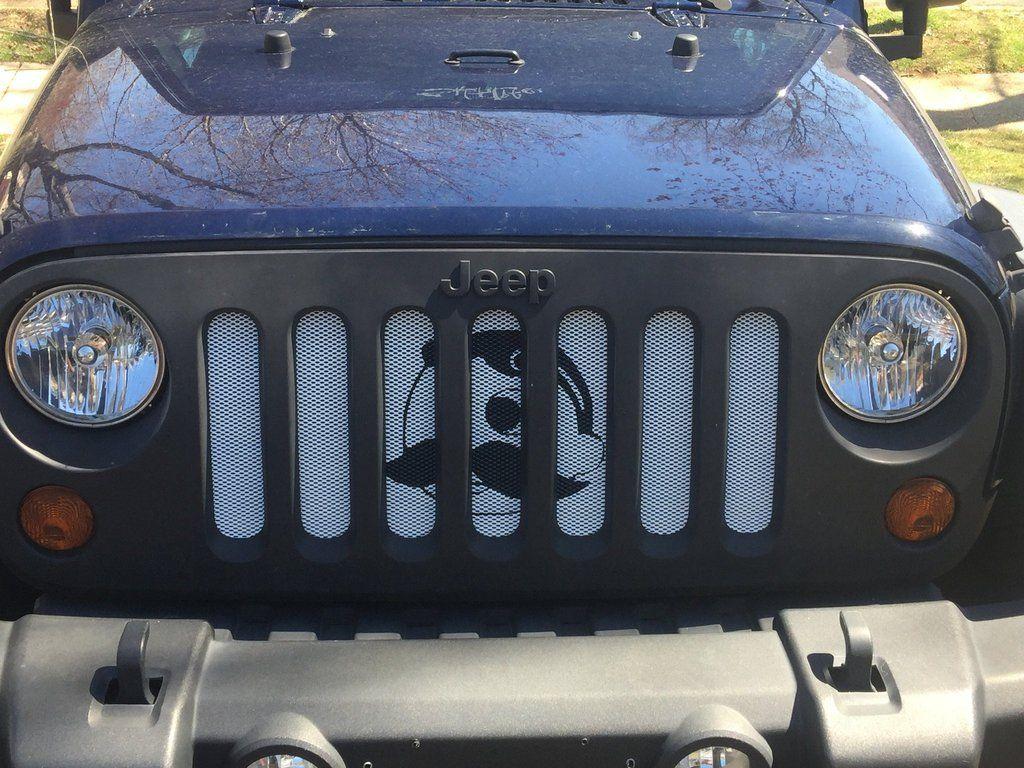 Jeep Grill Logo - Natty Boh Logo Jeep Grill – Route One Apparel