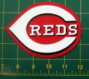 Cincinnati Reds C Logo - reds patch Cincinnati Reds C Team Logo Sleeve Jersey Patch MLB 4 7