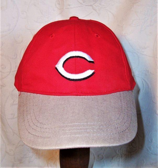 Cincinnati Reds C Logo - Cincinnati Reds' MLB Reds Heads C Logo Hook & Loop Adjustable Hat
