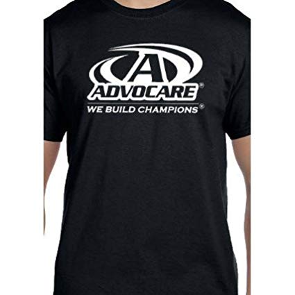 Blue and White AdvoCare Logo - Amazon.com : AdvoCare Logo Unisex T-Shirts (White Logo) : Sports ...