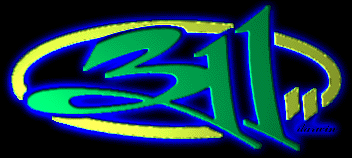 Lime Green and Blue Logo - 311 Logos