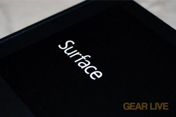 Official Microsoft Surface Logo - Microsoft Surface logo on shipping box - Microsoft Surface unboxing ...