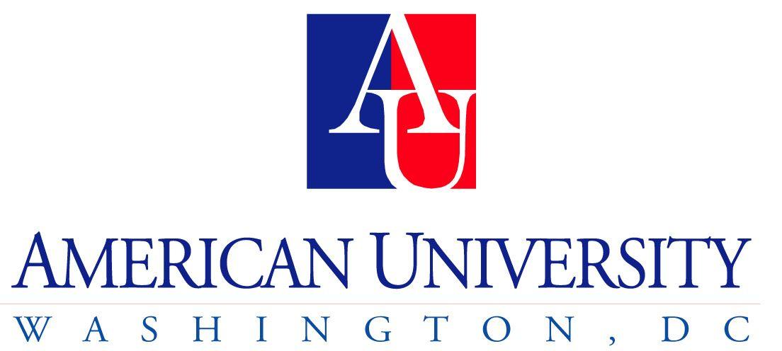 American U Logo - American university Logos