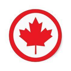 Red Maple Leaf Red Circle Logo - 50 Excellent Circular Logos | Logos - Basic Circles | Airline logo ...