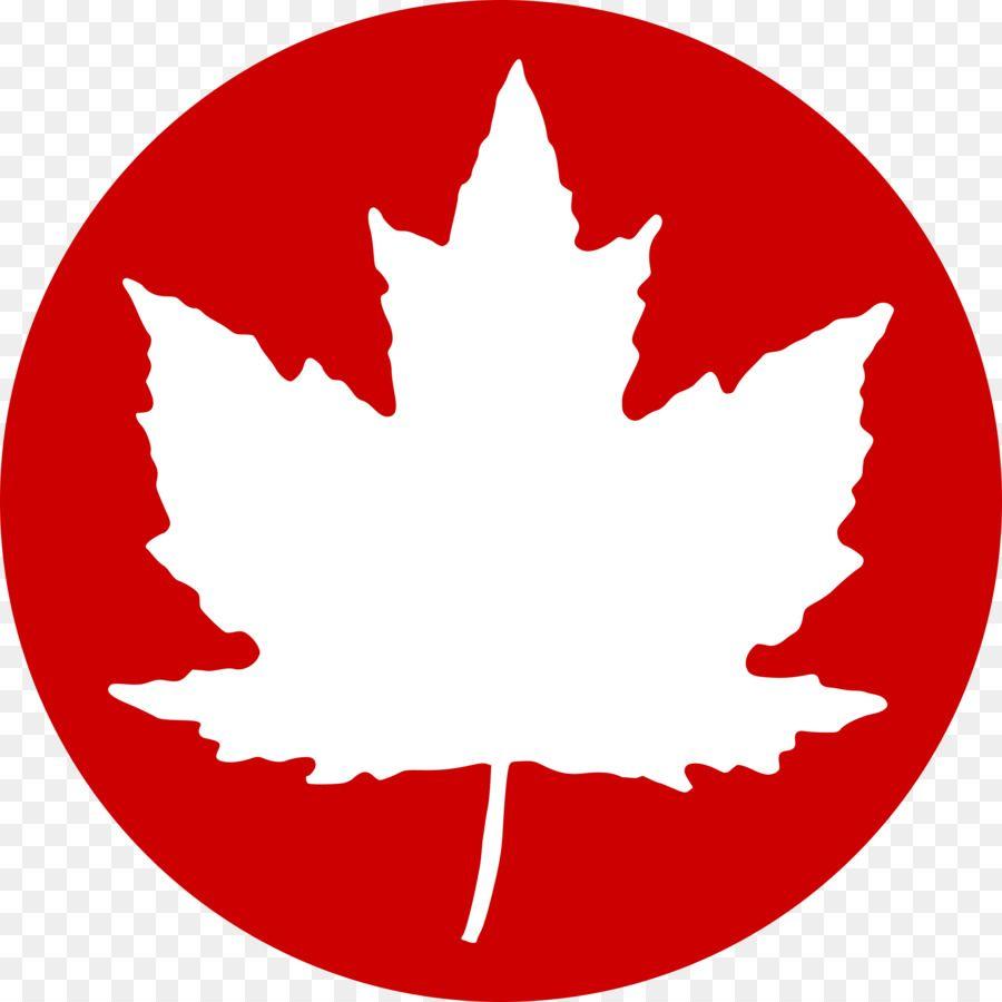Red Maple Leaf Red Circle Logo - Flag of Canada Maple leaf T-shirt - red circle png download - 2000 ...