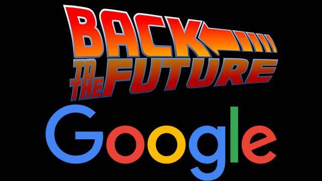 Back to the Future Logo - Where Is Google's Back To The Future Day Logo/Doodle?