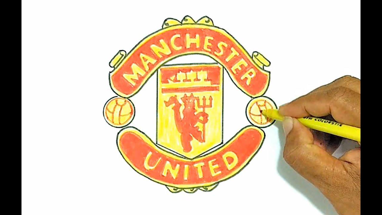 Manchester United Logo - How to Draw the Manchester United Logo - YouTube