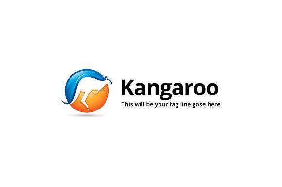 Kangaroo Logo - Kangaroo Logo Template ~ Logo Templates ~ Creative Market