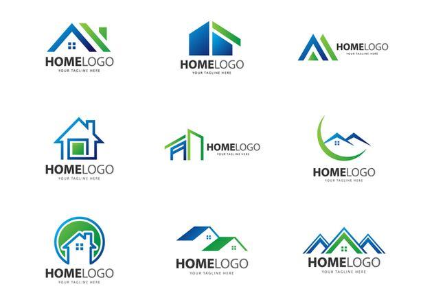 Home Logo - Free Home Logo Vectors Free Vector Download 378103 | CannyPic