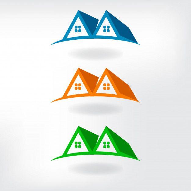 Home Logo - Home logo template download vector Vector