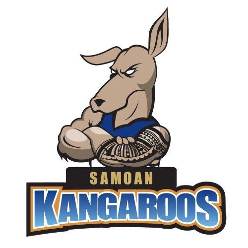 Kangaroo Logo - Updated Samoa Kangaroo Logo New Tattoo Australian Rules