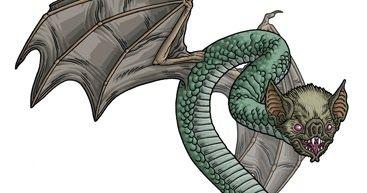 Snake Bat Logo - yog-blogsoth: SNAKE-BAT HYBRID