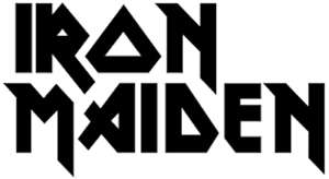 Iron Maiden Logo - Iron Maiden band sticker logo vinyl