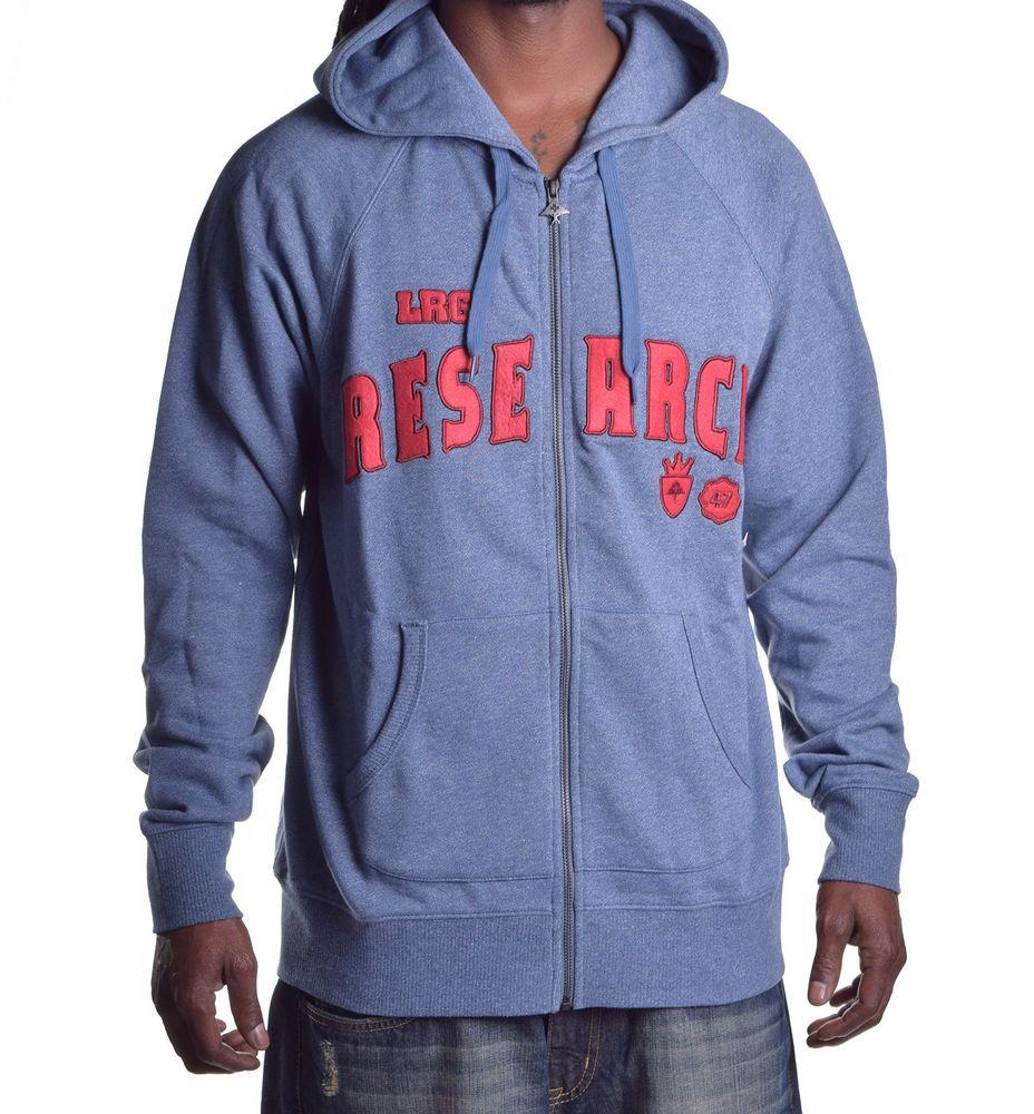 LRG Pocket Logo - LRG Lifted Research Group Mens Washed Logo Full Zip Hoodie Choose