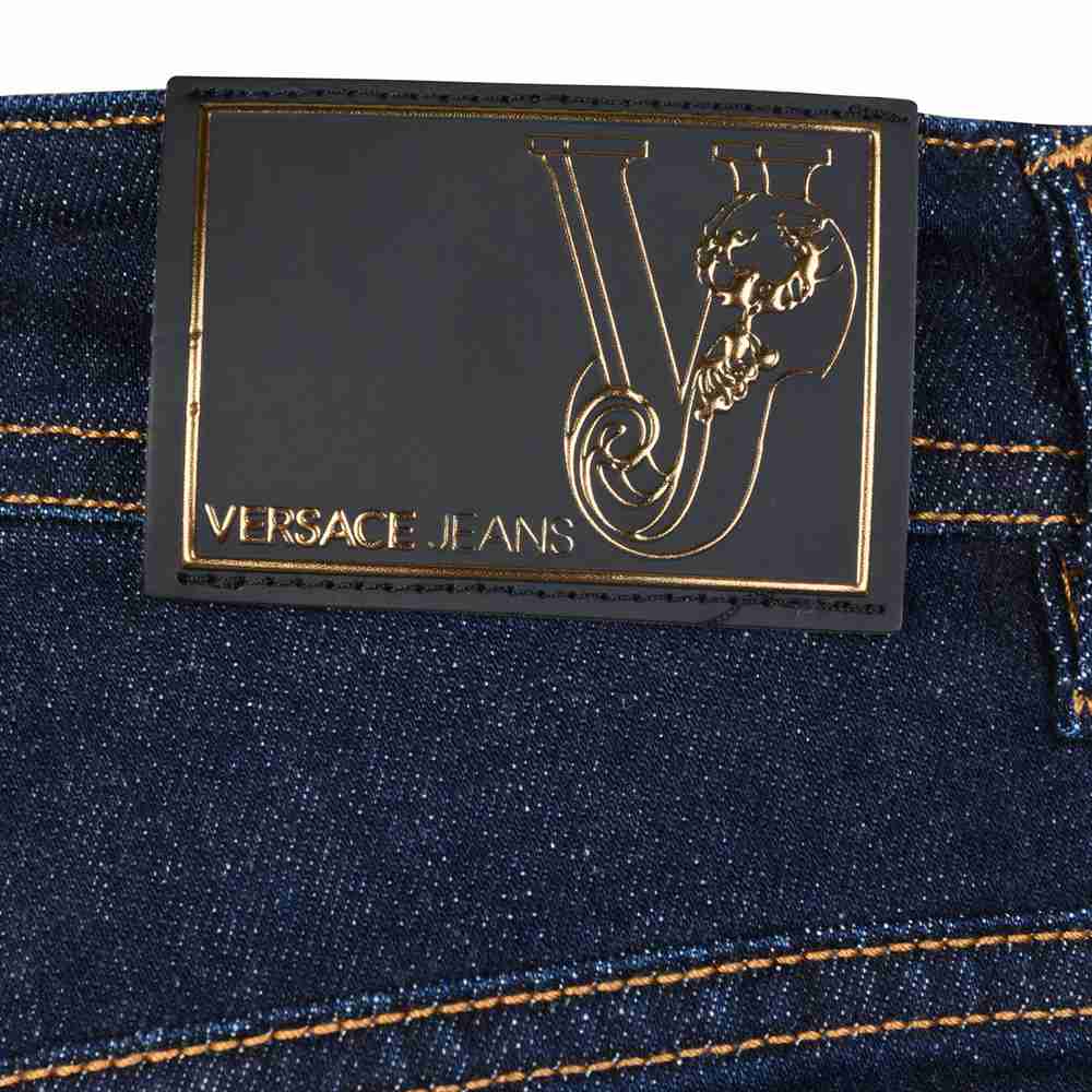 LRG Pocket Logo - Custom Versace Jeans Good Sale Jeans Embroidered Pocket