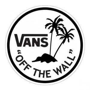 Vans Wall Logo - Vans Off The Wall Palm Tree Logo Vinyl Cut Sticker Decal Laptop Car ...