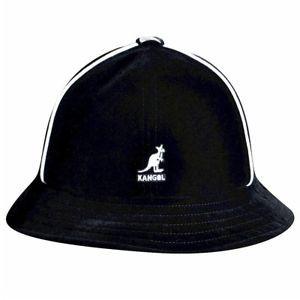 Kangol Hats Logo - Kangol Men's Track Casual Velour Cap Bucket Hat
