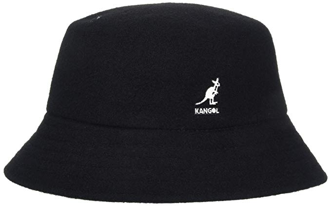 Kangol Hats Logo - Kangol Men's Wool Lahinch Bucket Hat: Amazon.co.uk: Clothing