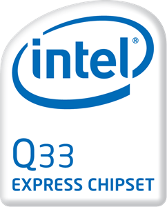 Chipset Intel Logo - Intel Q33 Express Chipset Logo Vector (.AI) Free Download