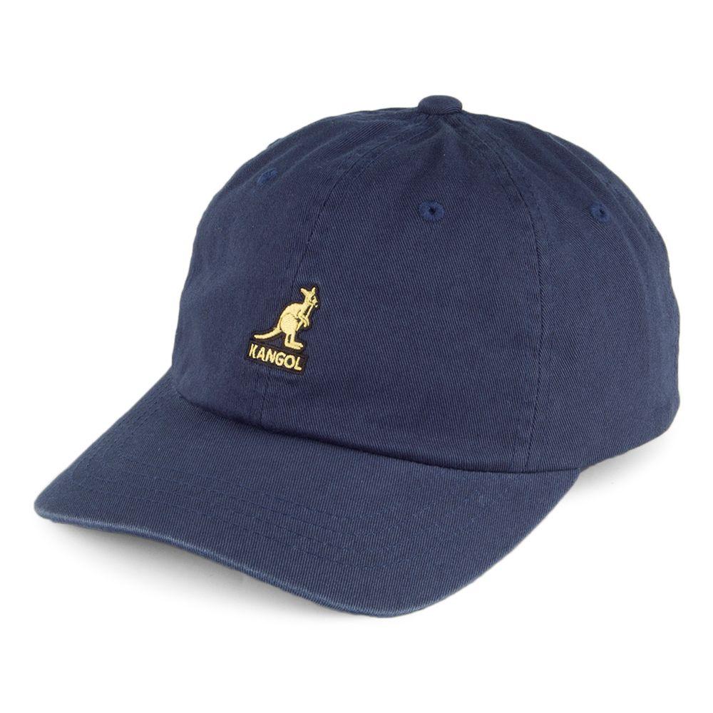 Kangol Hats Logo - Kangol Hats Washed Cotton Baseball Cap from Village Hats