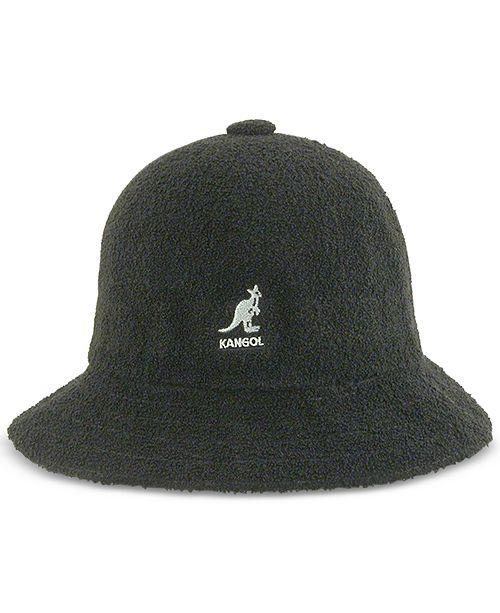 Kangol Hats Logo - Kangol Men's Bermuda Casual Bucket Hat, Gloves & Scarves