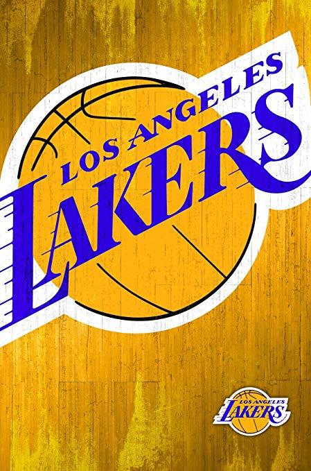 Los Angeles Lakers Logo - Amazon.com: Trends International Los Angeles Lakers Logo Wall Poster ...