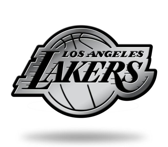 Los Angeles Lakers Logo - Los Angeles Lakers Logo 3d Chrome Auto Decal Sticker Truck Car Rico ...