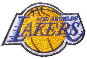Los Angeles Lakers Logo - Details about New NBA Los Angeles LA Lakers logo embroidered iron on patch.  (IB30)