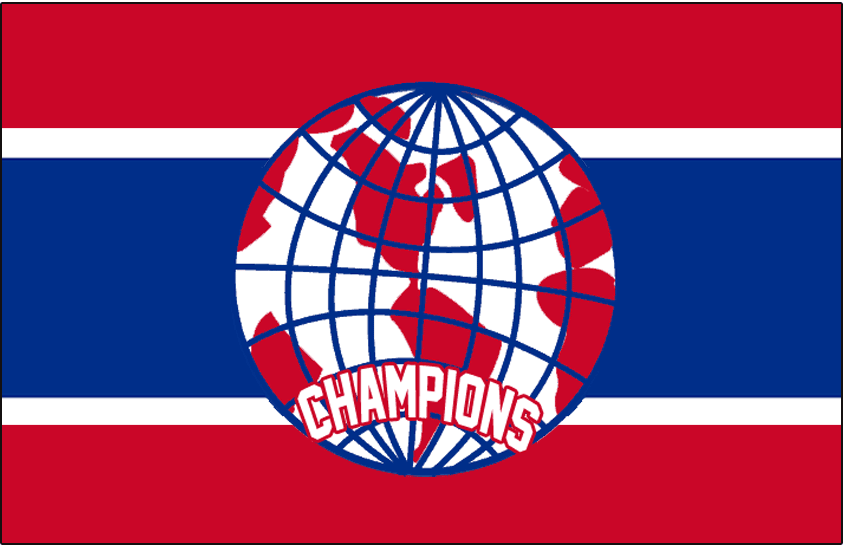Red White Blue Globe Logo - Montreal Canadiens Jersey Logo - National Hockey League (NHL ...