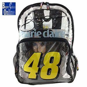 Clear Security Logo - CLEAR SECURITY BACKPACK WITH NASCAR 48 JIMMIE JOHNSON LOGO FREE