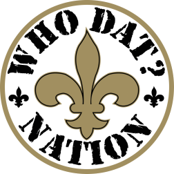 Who Dat Logo - Letter to Who Dat Nation – Saints and Sinners – Atomic Tango