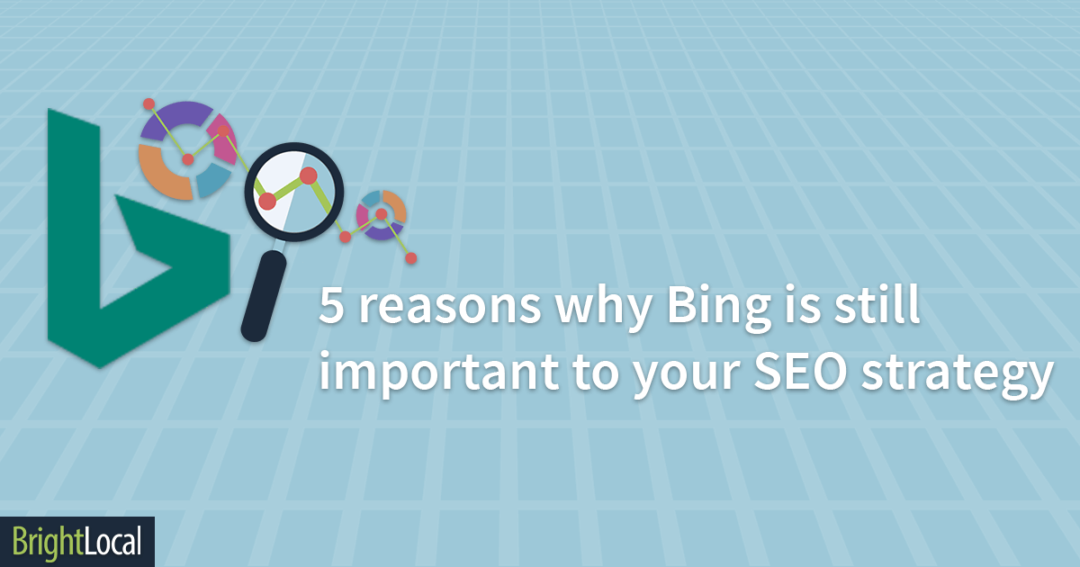 Bing Teal Logo - 5 Reasons Why Bing Is Still Important to Your SEO Strategy - BrightLocal