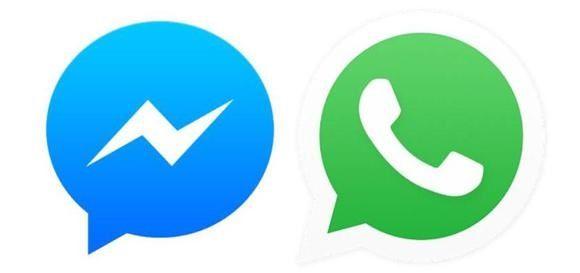 Facebook Chat Logo - Battle of the Facebook chat apps: WhatsApp used more than Messenger ...