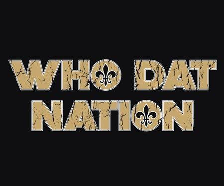 Who Dat Logo - Can you Green Dat when you Who Dat?! | LifeCity