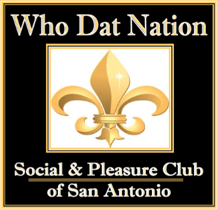 Who Dat Logo - Hoodie with Logo – Who Dat Nation S and P Club of San Antonio