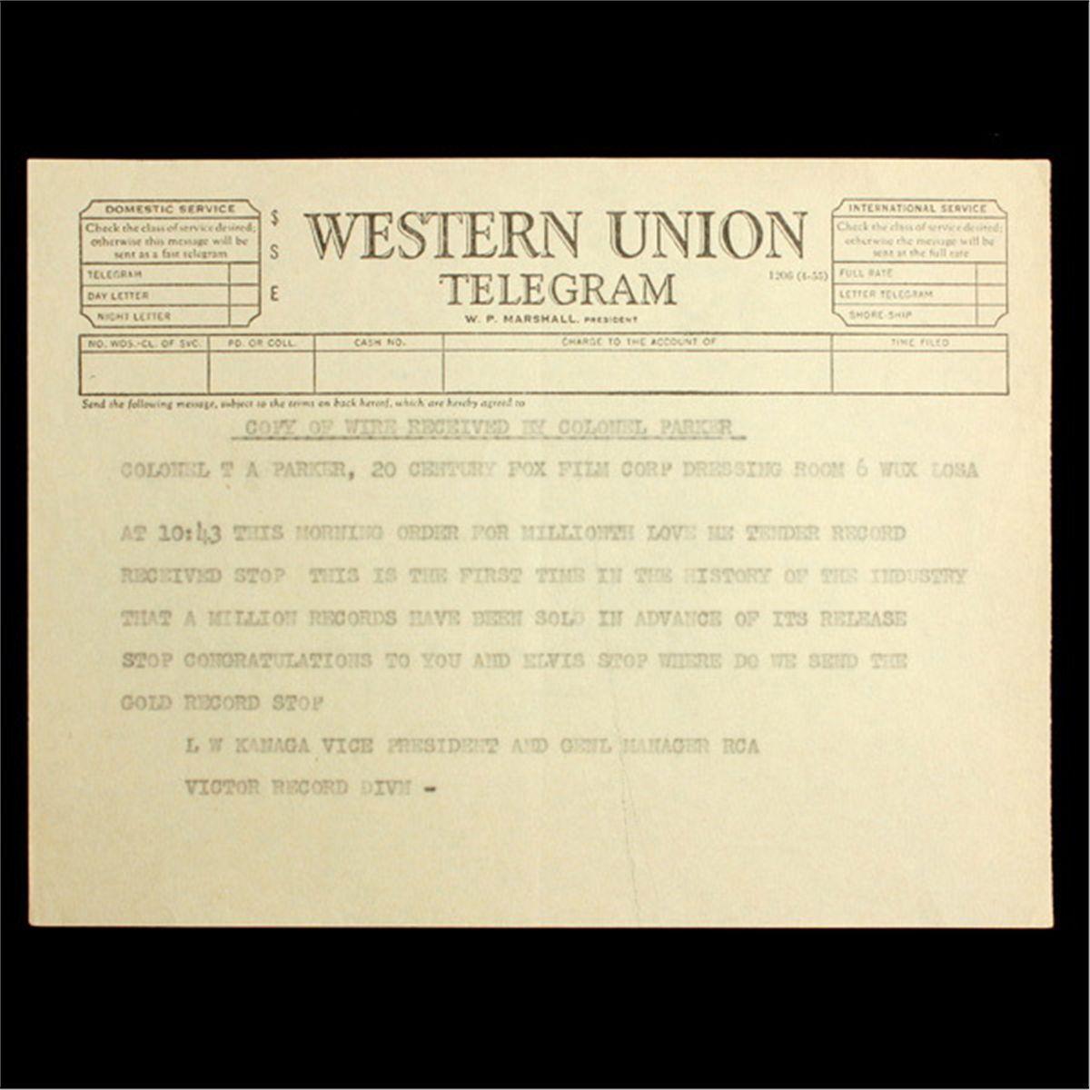 1900 Western Union Logo - Copy of Western Union Telegram