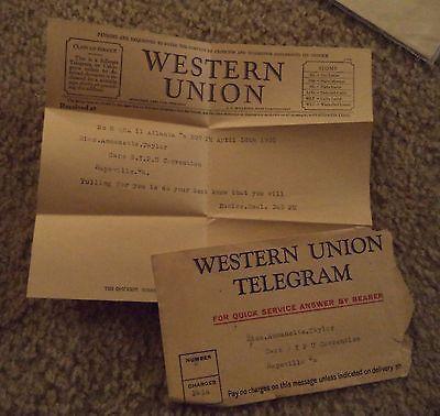 1900 Western Union Logo - VINTAGE PROCELAIN WESTERN Union Telegraph Sign - $67.00