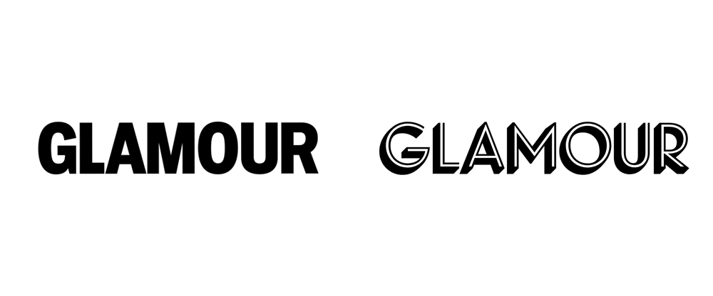 Magazine Logo - Brand New: New Logo for Glamour