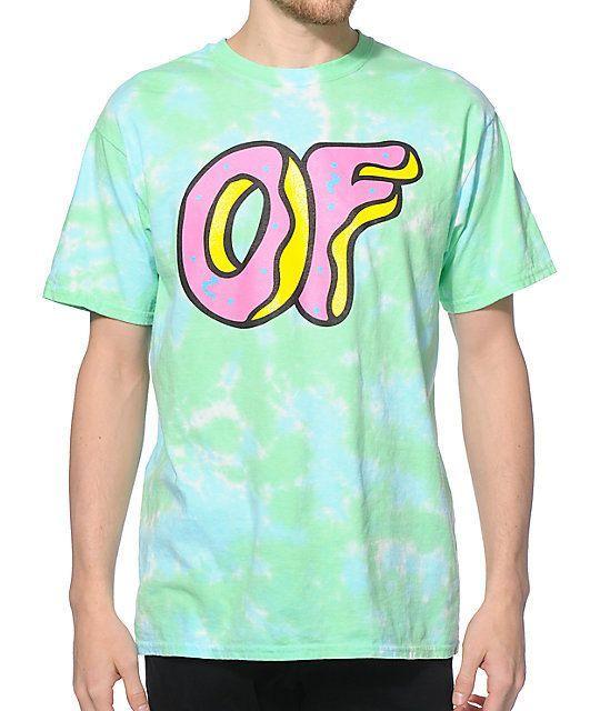 Tie Dye Odd Future Logo - Odd Future OF Logo Tie Dye T-Shirt | @giftryapp | My Wishlist | Tie ...