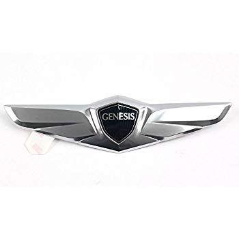 Genesis Logo - Hyundai Wing Rear Trunk Emblem Compatible for 2015