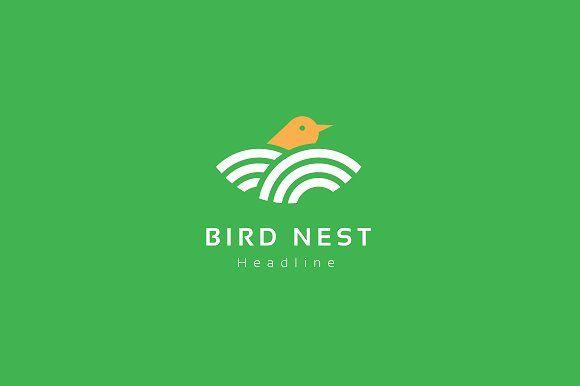 Bird Nest Logo - Bird nest logo. ~ Logo Templates ~ Creative Market