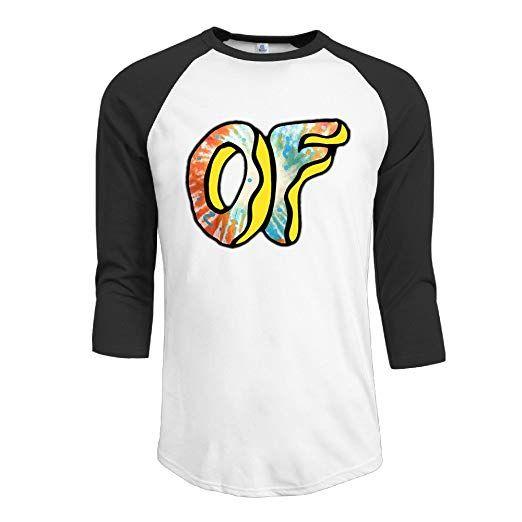 Tie Dye Odd Future Logo - Amazon.com: Printed Men's Odd Future Tie Dye Full Logo Donut Top 3/4 ...